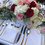 Bold Blossoms Wedding Centerpieces