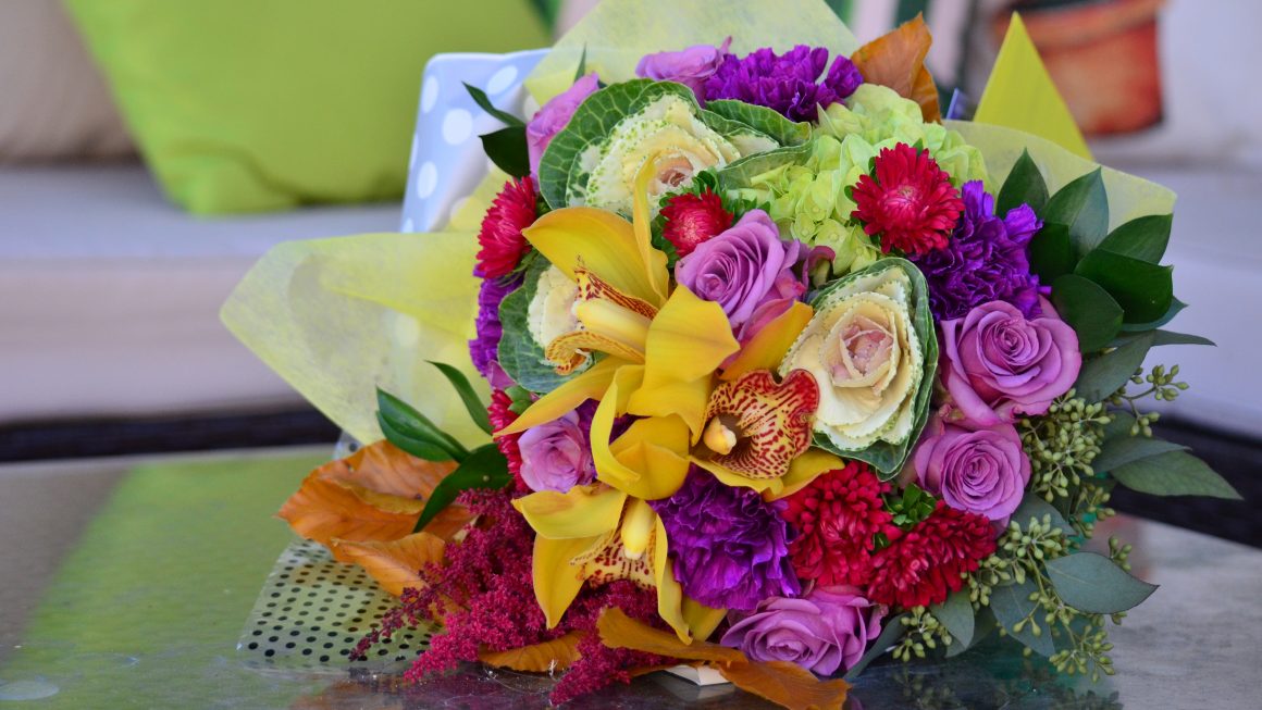 The Inside Scoop on your Bold Blossoms Bouquet ~ November~